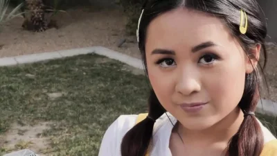 Teen Princess Ella Voneva Gets Her Asian Pussy Rammed By Diamond Banks’ Huge Strap On – LittleAsians FFM Threesome